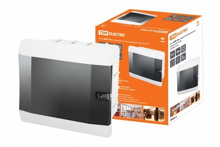 TDM ELECTRIC SQ0902-0102 Бокс ЩРВ-Пм-6 модулей встраиваемый пластик IP41 TDM